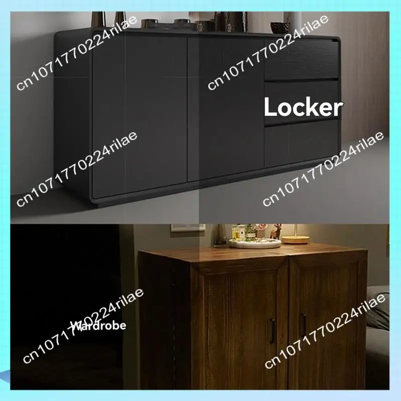 

A17Z Double Door Fingerprint Lock No Punching Biometric Door Lock Low Power Consumption With Tricolor Lamp Locks