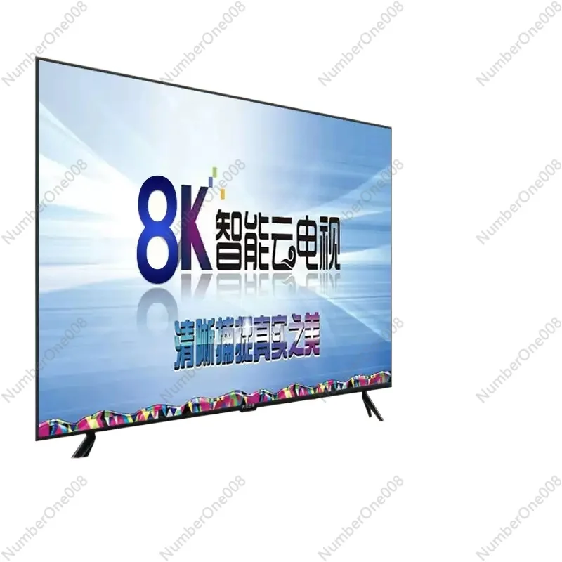 8K Ultra HD Smart LED TV, 100 inch 55 inch Large Screen Television with WiFi for Home Entertainment