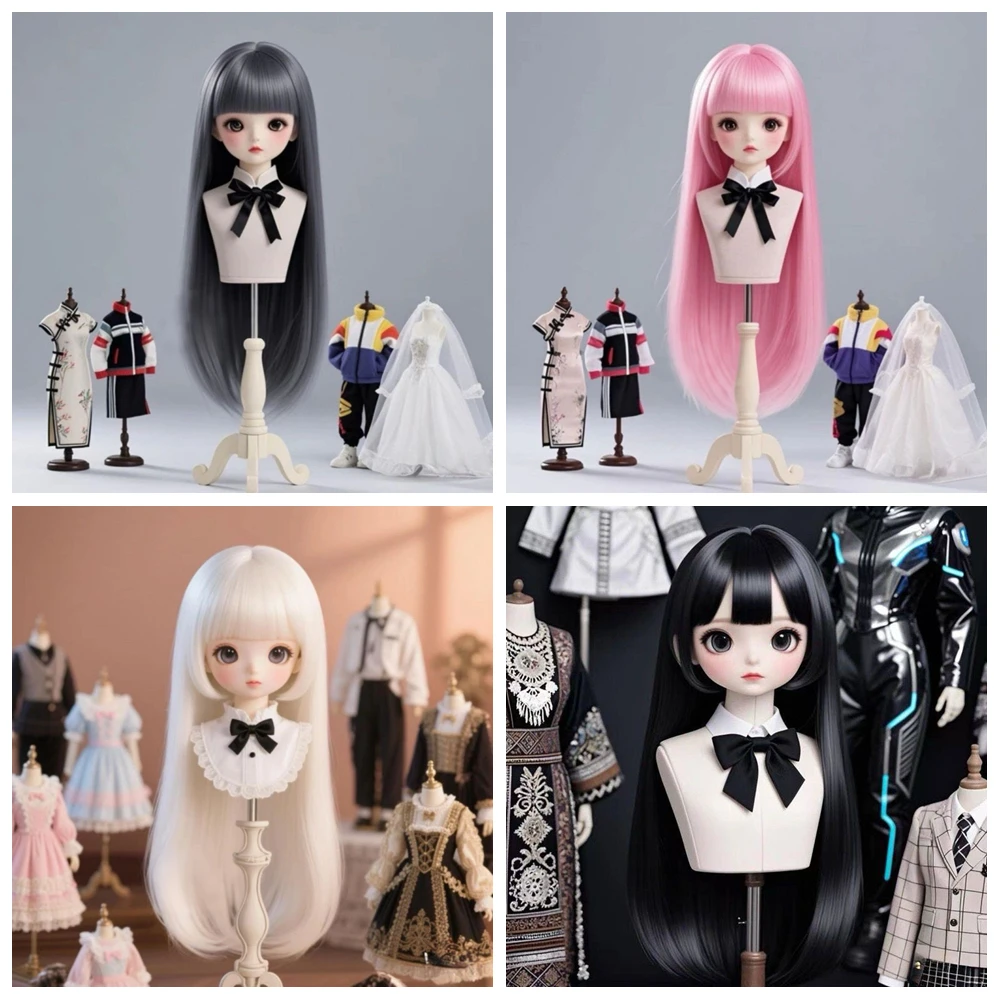 

Doll Accessories Ball jointed Doll 1/8 1/6 1/4 1/3 YOSD MSD SD BJD boy girl female long wig toy