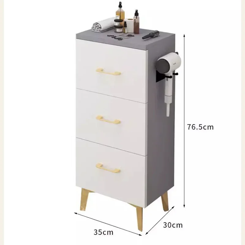 Storage Modern Cabinet Barber Accessories Barber Shop Salon Trolley Multi-layer Kapsalon Opbergkast Salon Furniture