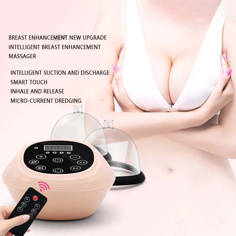 Vacuum Breast Butt Lifting firming Enlargement Device Vibration Massage Body Cupping Therapy Digital Breast Care Beauty Machine