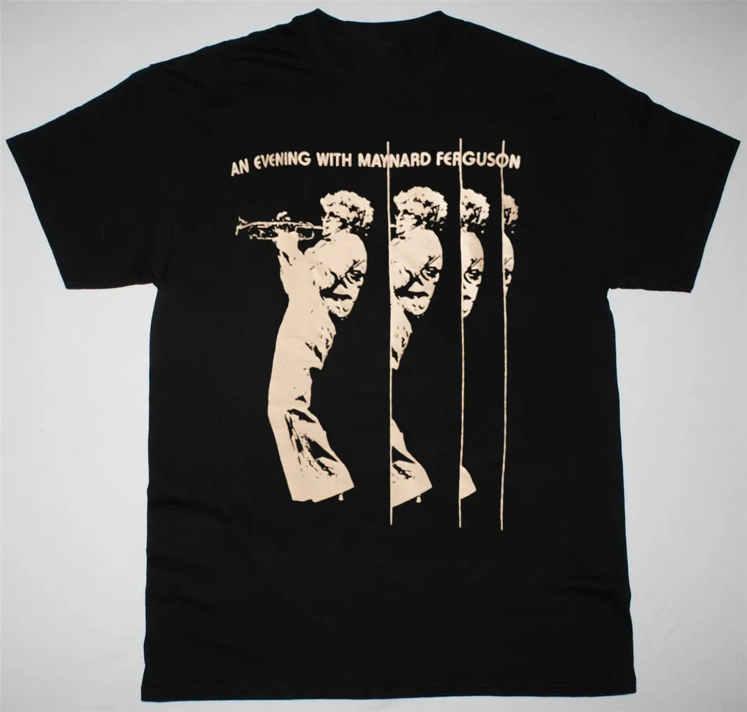 Rare 1980 Maynard Ferguson Tour Gift For Fan Unisex Cotton T-shirt TMB19563