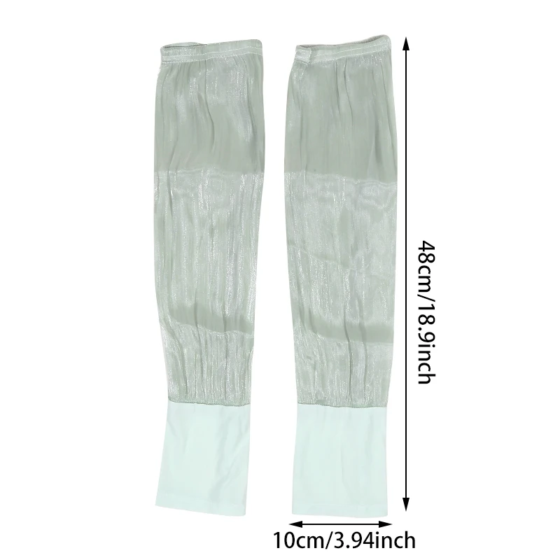 Neue Eis Seide Lange Ärmel Sonnencreme Lose Arm Hülse UV Sonnenschutz Sommer Frauen Handschuhe Outdoor Radfahren Golf Cool Arms Abdeckung