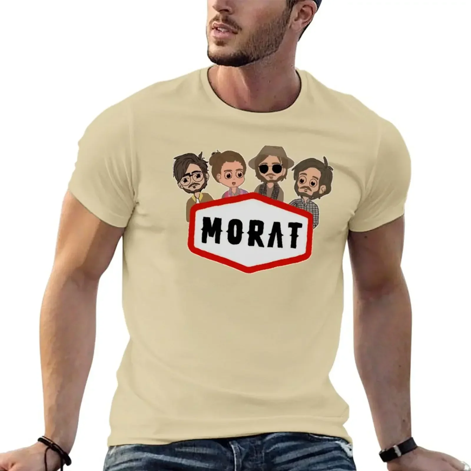 cute tops sweat shirt mens cotton t shirts New Morat T-shirt sublime T shirt   COTTON  men clothing 2024 Printed T-shirt