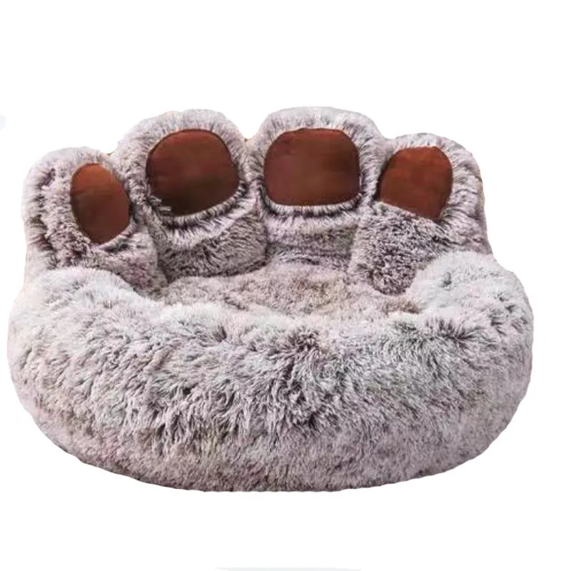 BeiYu Pet Flauschiges Hundebett, Winter-Plüsch-Zubehör, Heimtierprodukte, große Hundebetten, Bettwäsche, Sofa, Korb, kleine Matte, Katzen, großes Kissen, Welpe 6