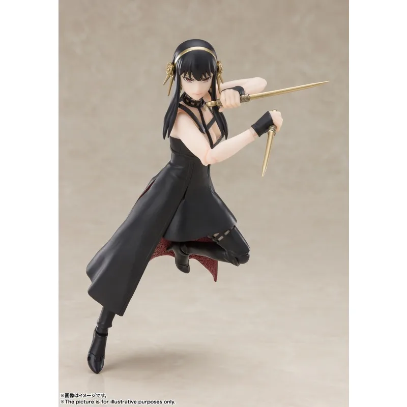 Bandai S.H.Figuarts Spy x Family Yor Forger Assassin Ver. Action Figure High Detail Collectible Model Toys Holiday Gift In Stock