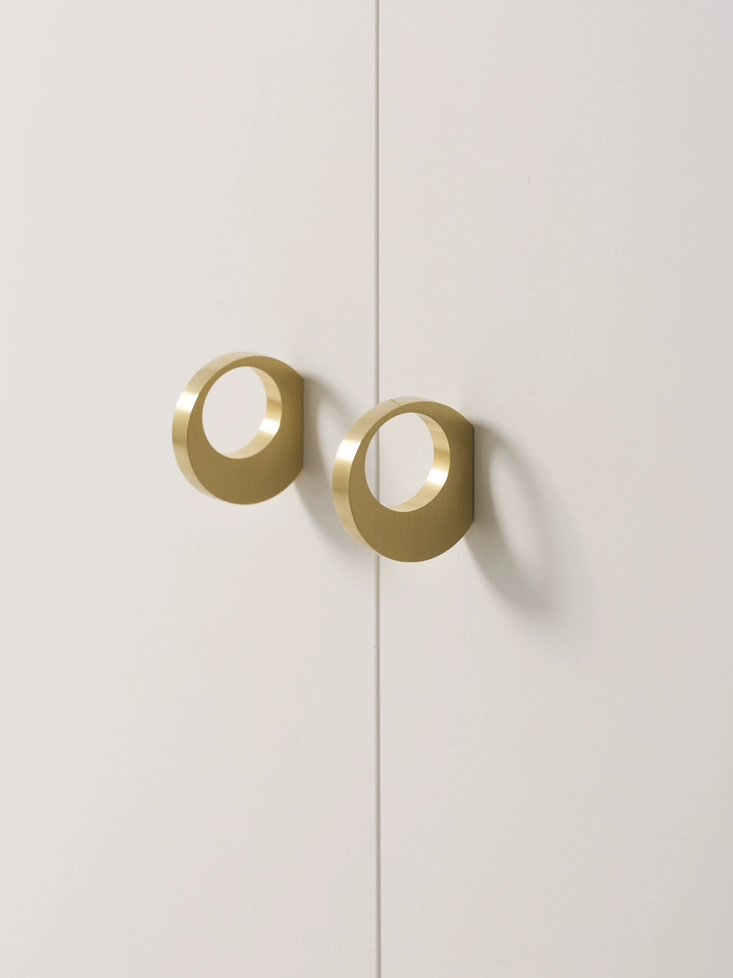 

Solid Brass Furniture Handle Gold Diameter 40MM Knob for Bedroom Wardrobe Door Kitchen Drawer - Classic Decorative Hardware