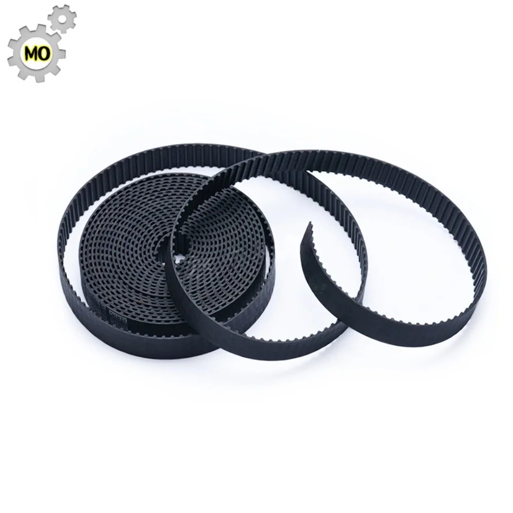 2GT Rubber Open Belt Belt Width 1m~50m GT2 Synchronous Belt Width 5 6 9 10 15 30mm  3D Printer GT2 Rubber Thickening Open Belt