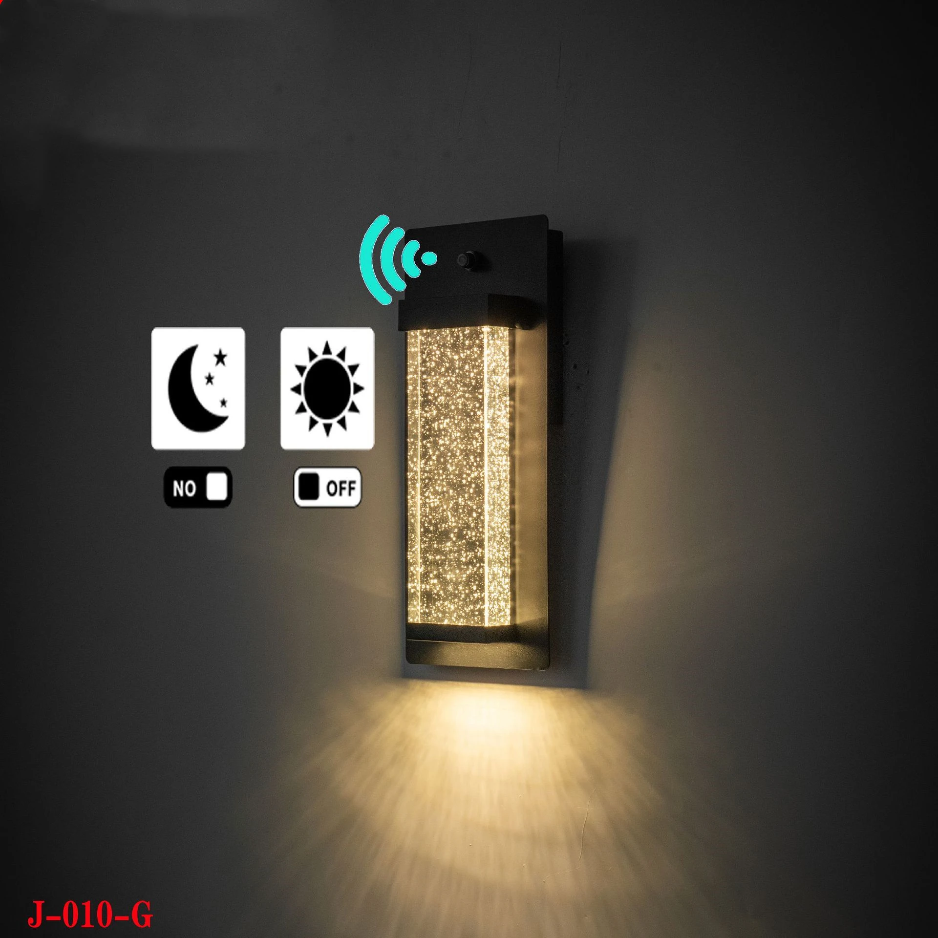 Imagem -05 - Cristal à Prova Impermeável Água Lâmpada de Parede ao ar Livre Jardim Pátio Varanda Interior Sala Estar Corredor Decoração Luxo Led Night Light