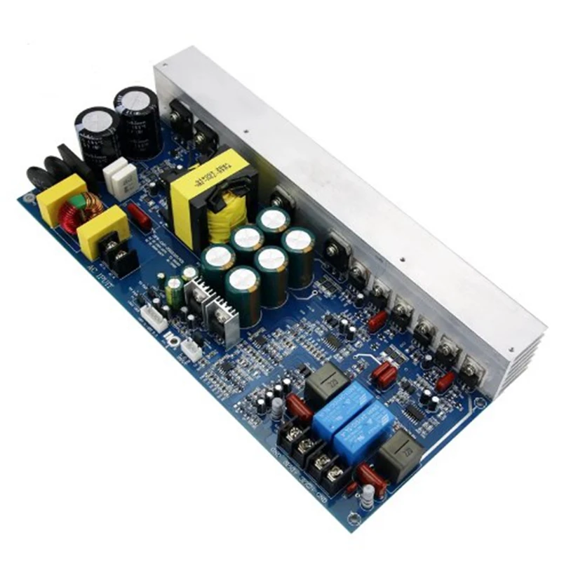 1000W Digital Amplifier Board Stereo 2 Channel Power Amp Board 500W+500W with Switching Power Supply