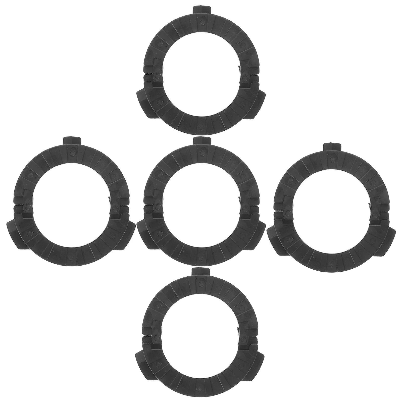 

5Pcs Car Headlight Retainer Clip Euro Standard Plastic Bulb Holder Replacement Vehicle Lamp Bulb Base Adapter Snap Ring Holder