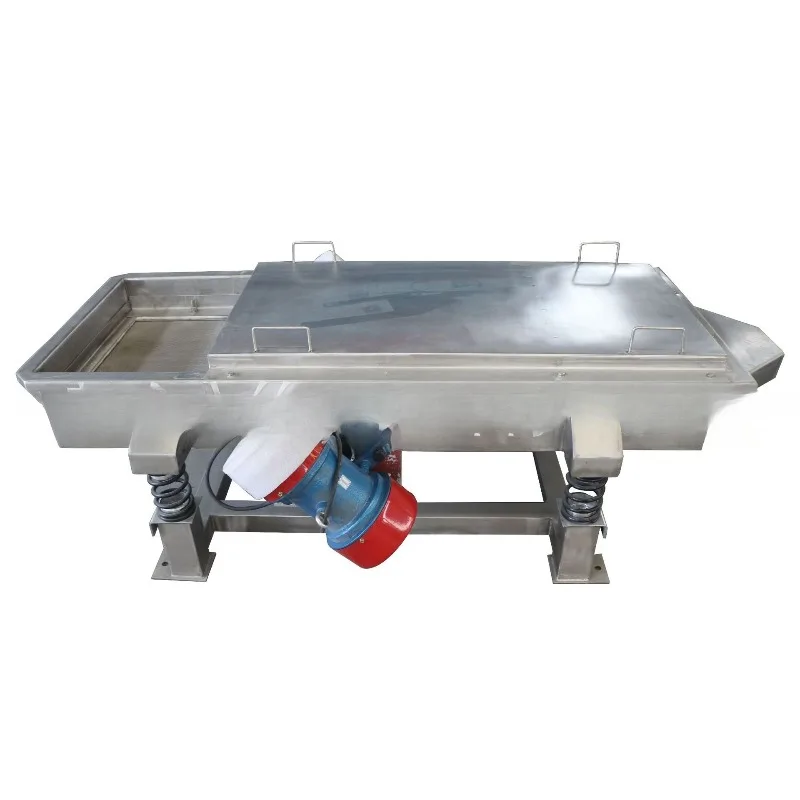 l Linear Vibrating Screen Powder Machine Electric Industrial Sand Screen Machine Tea Nozzle Material Screening Machine