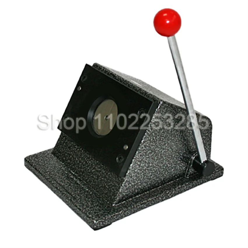 25/32/44/58/75mm Round Badge Paper Cutter Punch Die Cutter Button Maker Circular DIY Button Badage Paper Card Cutting Machine