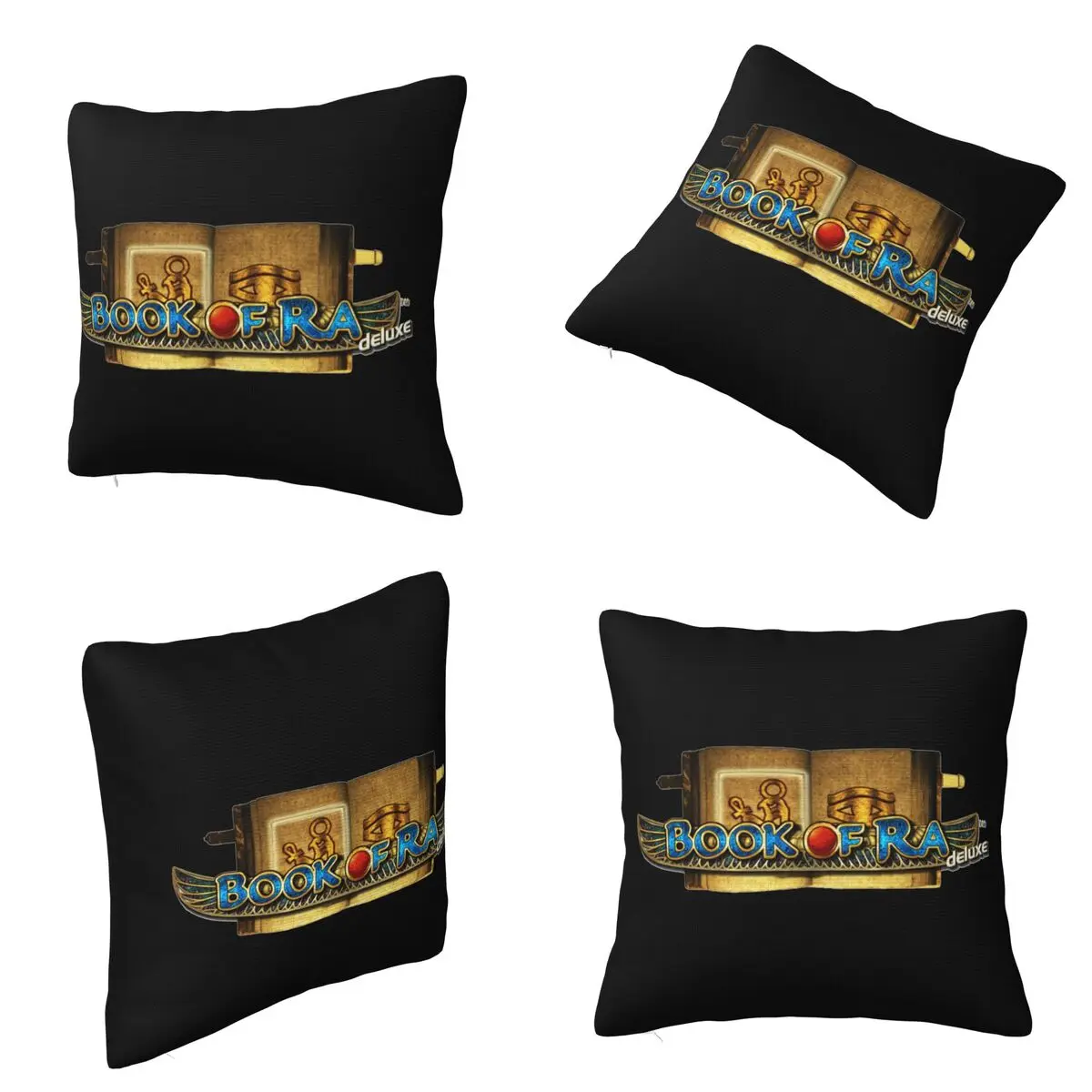 Book Of Ra Game Gameing Square Pillowcase Cushion Cover Pillow Case Throw Pillow Cover for Home Bedroom Car