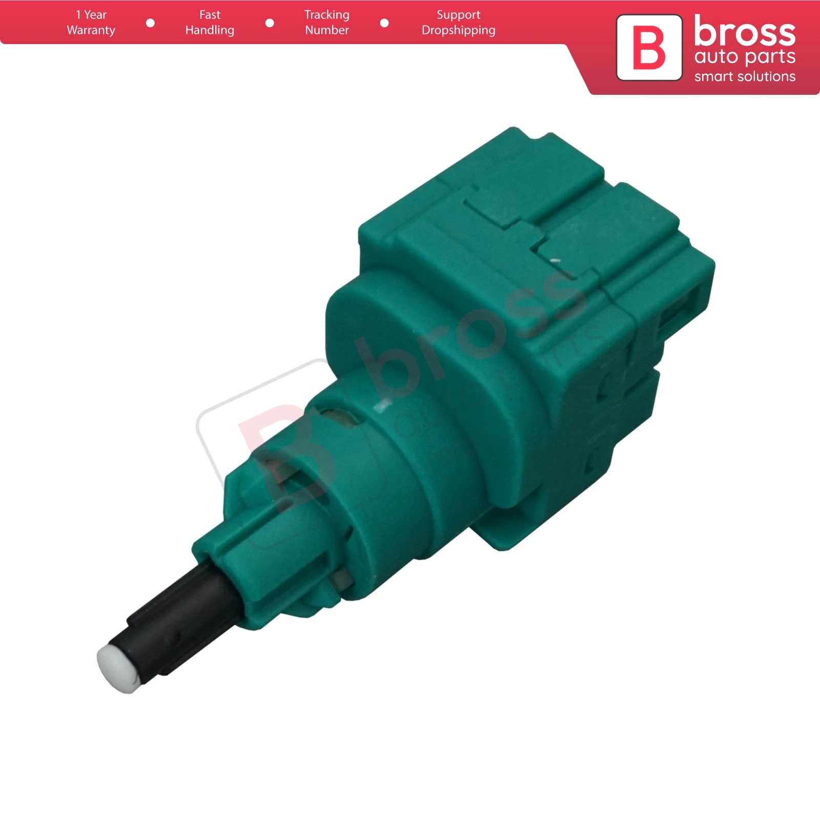 Bross Auto Parts BDP616 Brake Light Pedal Switch Green 1 C0945511A for VW Audi Skoda Seat Fast Shipment Ship From turkey