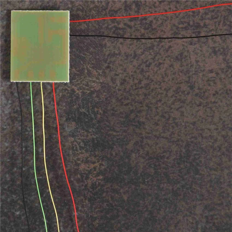 L72A-3 Color Traffic Light Signals Ho Oo Scale Model 6Led For Diy Sand Table Crossing Street Construction Railway Two Side