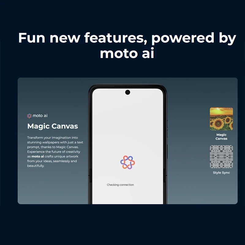 شاشة موتورولا موتو رازر 50 الترا 6.9 بوصة سنابدراجون 8s Gen 3 قابلة للطي 4000 مللي أمبير في الساعة أندرويد 14 50 ميجابكسل 45 وات الإصدار العالمي