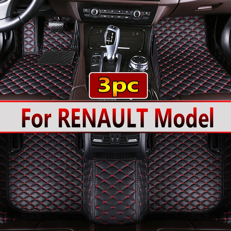 Car Floor Mats For RENAULT Clio Espace Zoe trafic 3 Espace 3 Grand Scenic VEL SATIS Car Accessories 2022 2023