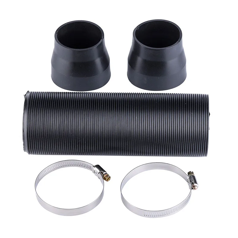 

Automobile Cold Air Intake Pipe Modified Telescopic Tube 76mm Intake Guide Pipe Intelligent Bending Ventilation Pipe