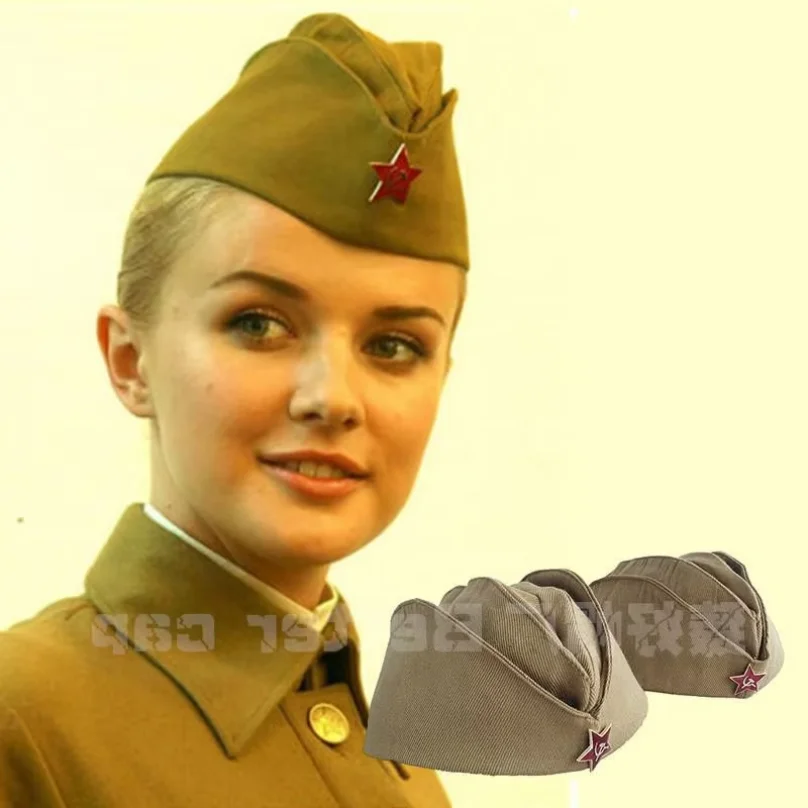 Gorra Militar Soviética M81 de la Segunda Guerra Mundial, con Insignia, Recuerdo de la Gran Guerra Patria de Rusia
