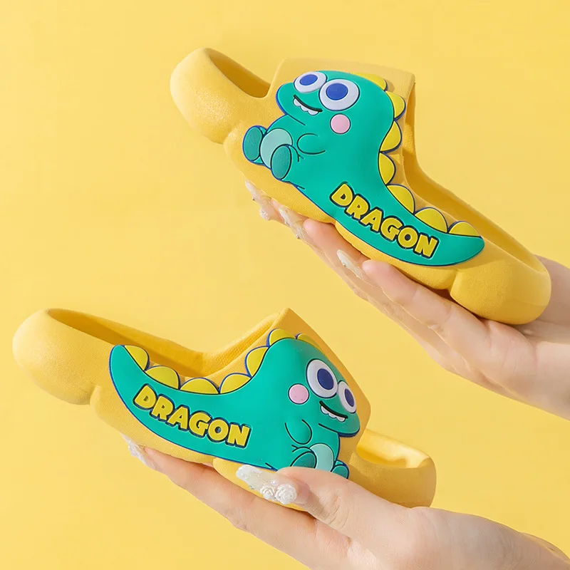 Children\'s Slippers Cute Cartoon Girl Summer Non-slip Casual Soft Slippers Breathable Home Bathroom Slipper Shoes For Boys Girls