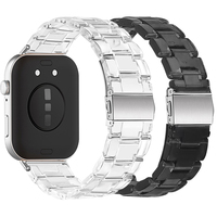 For HUAWEI WATCH Fit 3 Clear Resin Bracelet For Huawei Watch Fit 4 Pro Watchband Correas reloj For huawei watch fit3 Wrsit Strap