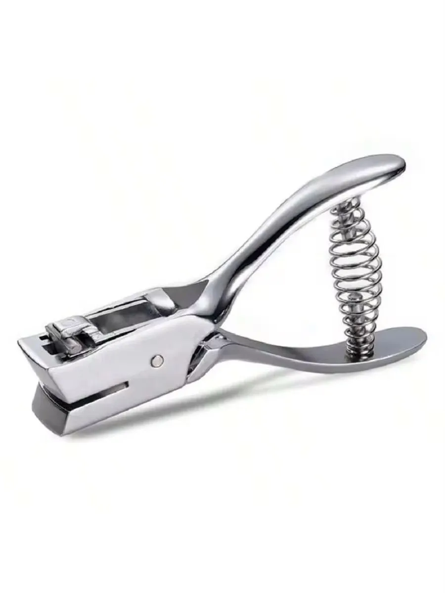 3*15mm Forma Ovale Perforatrice Manuale PVC Card Punch Slot Perforatrice Photo Badge Tag Card Making Strumento di Scrapbooking Ufficio Statio