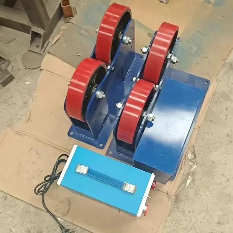 Welding Rotator Turning Rolls Load Bearing 1 Ton Adjustable Torch Stand Support Rotator Pipe Welding Roller Positioner