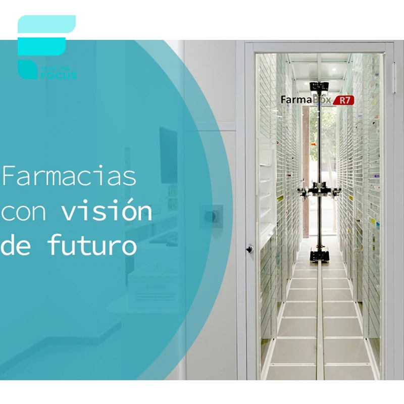 Customized-Modern Medical Shop Decoration Aluminum Lockable Display Cabinet Pharmacy Counter Design