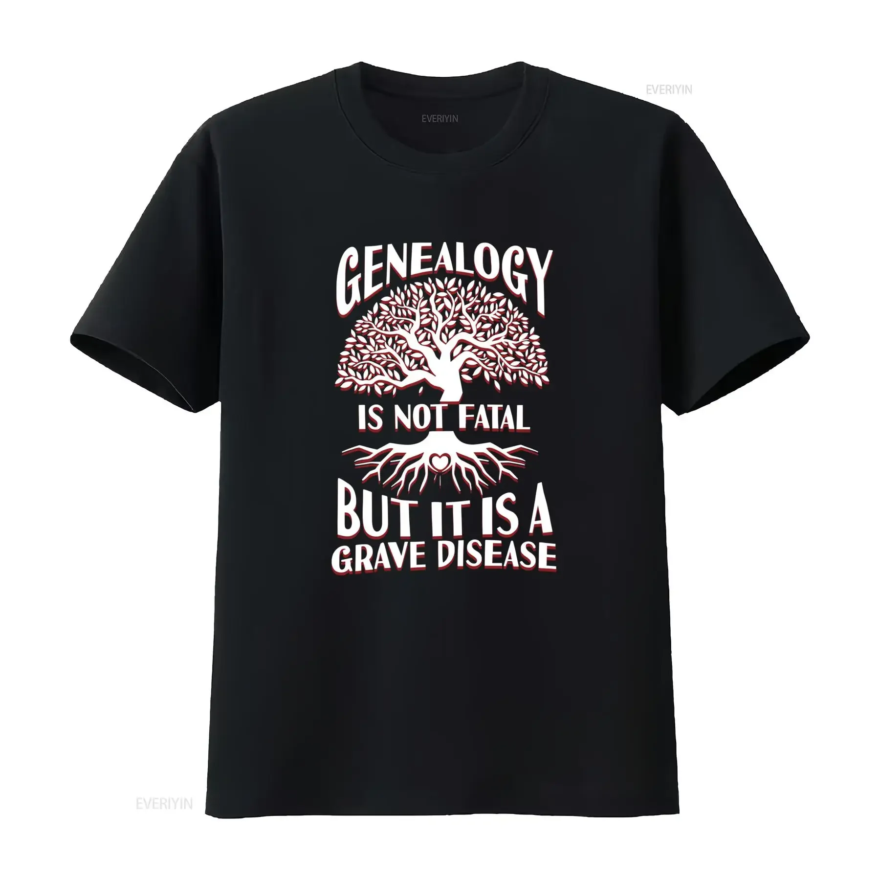 Family History Ancestry Genealogist Genealogy Is Not Fatal But It A Grave Disease T Shirt vintage Washed Slightly Unisex