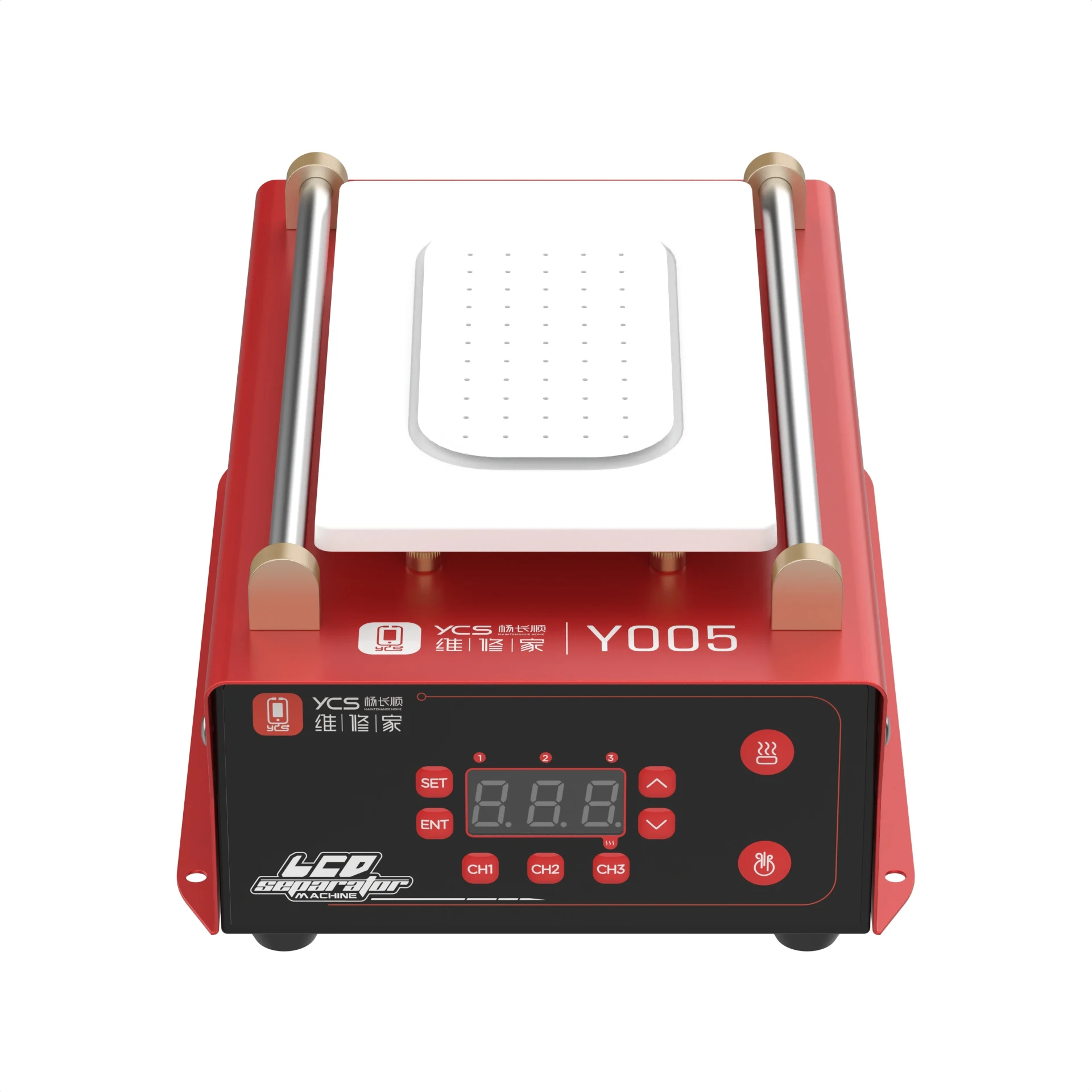 YCS Y005 Vacuum Separator 7 inches Scope of application Machine Mobile Phone Display Glass Removing LCD Screen Repair Separator