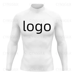 ﻿ Dostosowane DIY Rash guard mężczyźni ubrania do surfingu strój kąpielowy strój do surfingu UPF 50 sporty wodne koszulka z długim rękawem stroje kąpielowe snorkeling