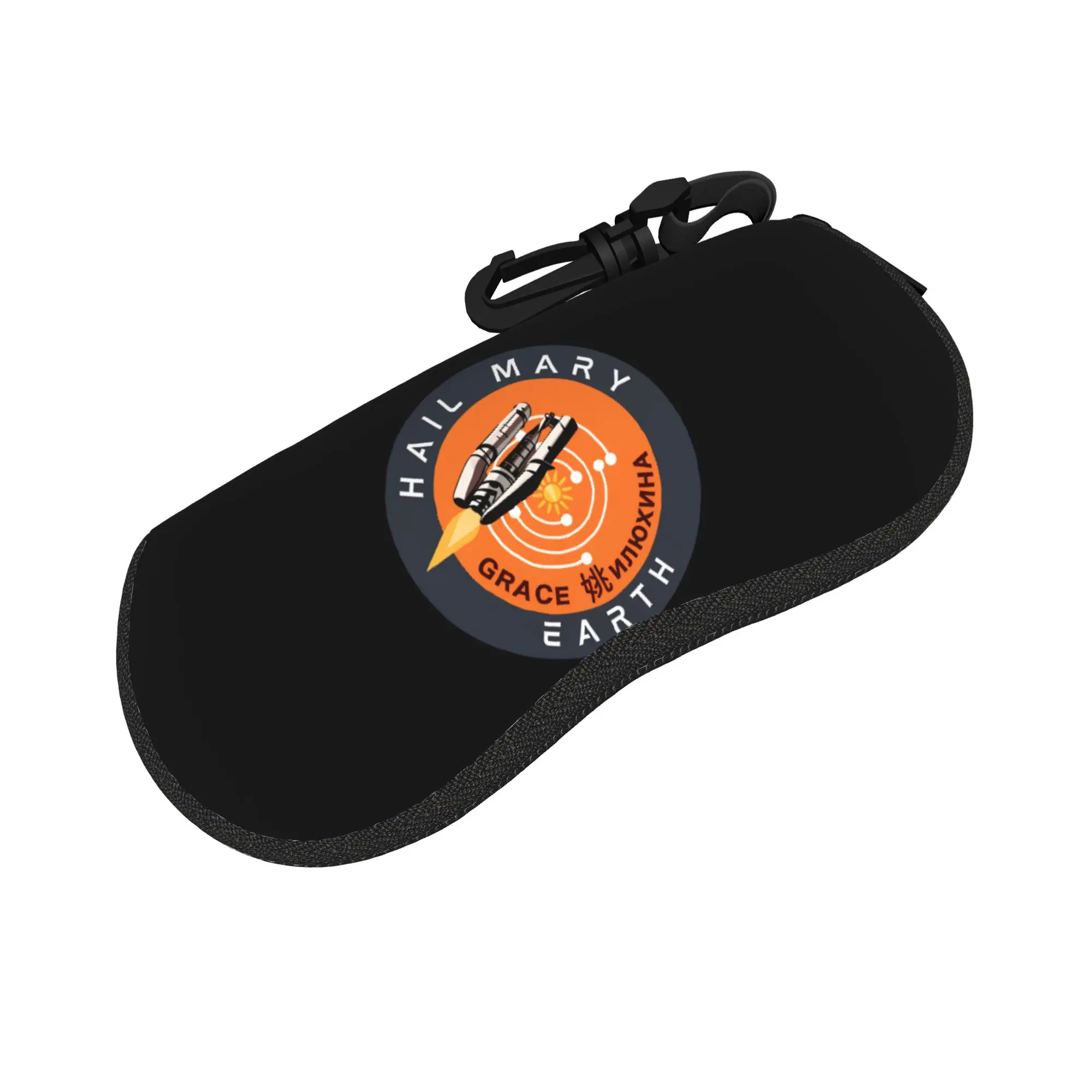 Project Hail Mary Space Mission Glasses Case  Sunglasses Pouch Outdoor Classic Eyewear Organizer Print Men Eyeglass Cases Cover