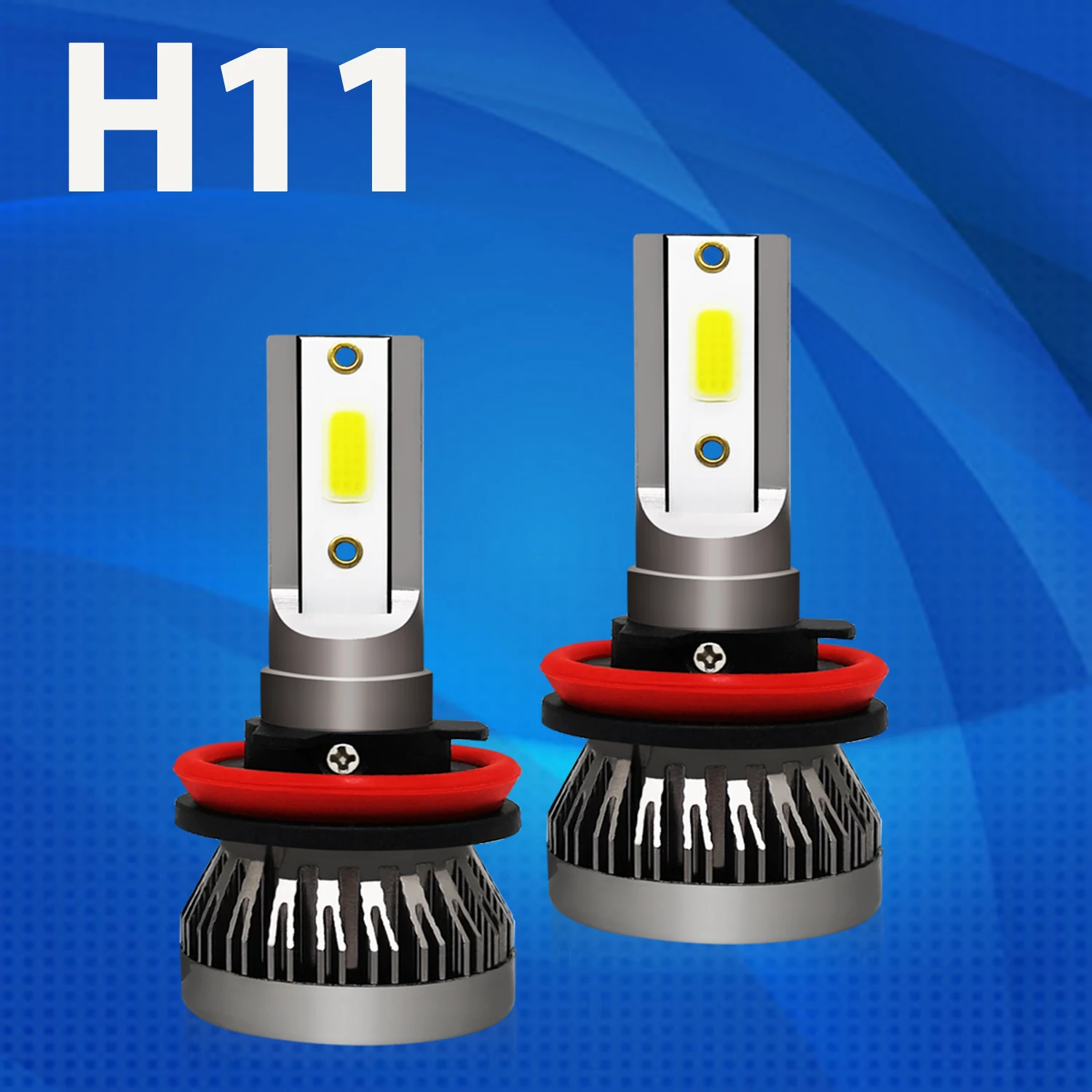 

For Toyota Prius 2010-2018 New H11 9005 LED Headlight Kit Combo Bulbs 6000k High/Low Beam Super Bright White high intensity COB