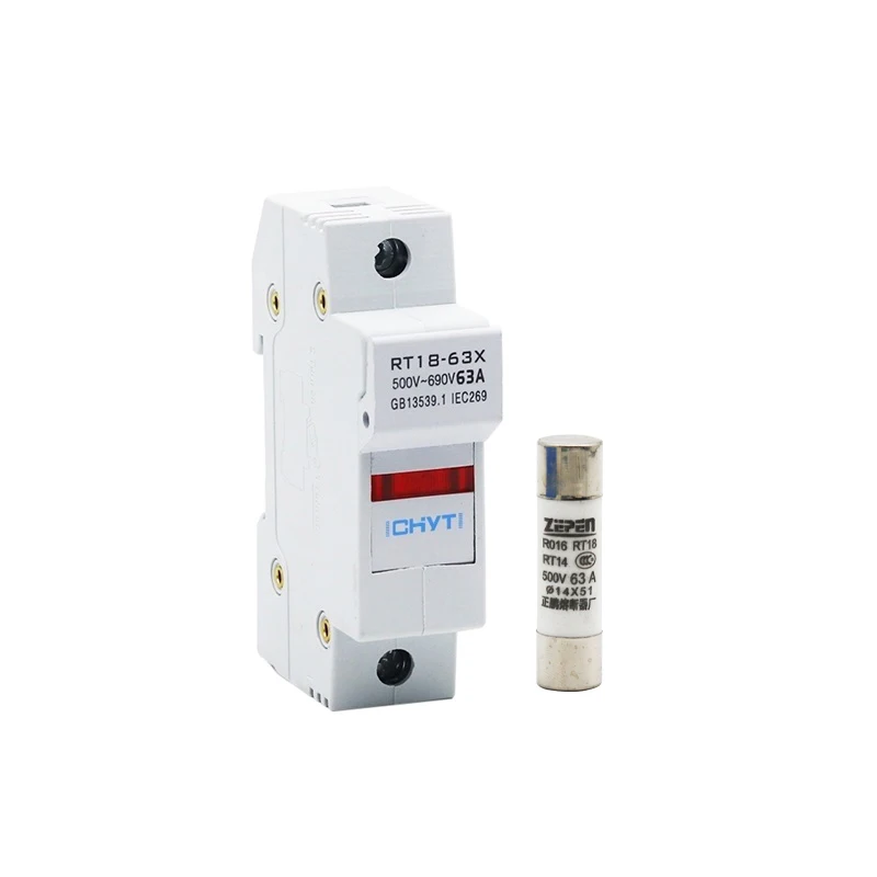 

50 шт., Лидер продаж, AC 400 В, 690 В, 32 А, 63 А, предохранители, компоненты, электрический предохранитель переменного тока