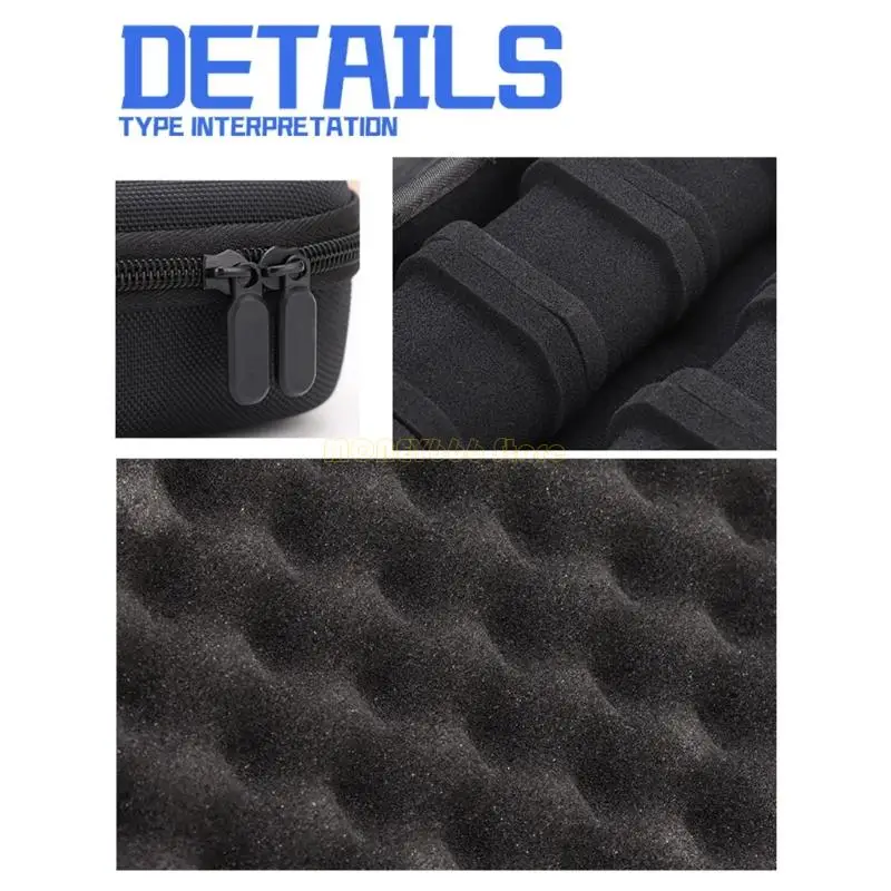 F62C Watch Display Case Case Schockproof 10 Slot -Organisatoren, die Schachtel für Schmuck tragen