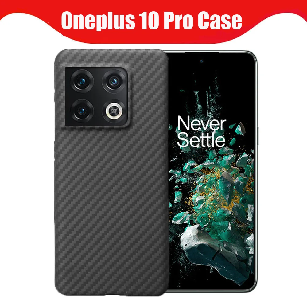 Real Carbon Oneplus 10 Pro Case Carbon fiber Case Ultra Thin Protective Real Karbon Aramid Fiber Cover For One Plus 10 Pro