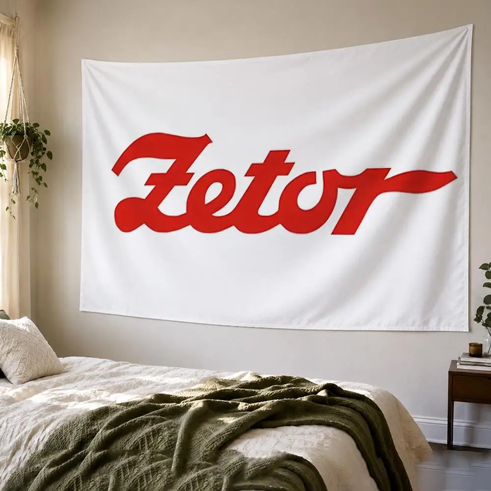 Z-Zetor Racing Car Cool Logo Tapestry Bedroom Living Room Bar Party House Home Dorm Interior Wall Decor Background Banner