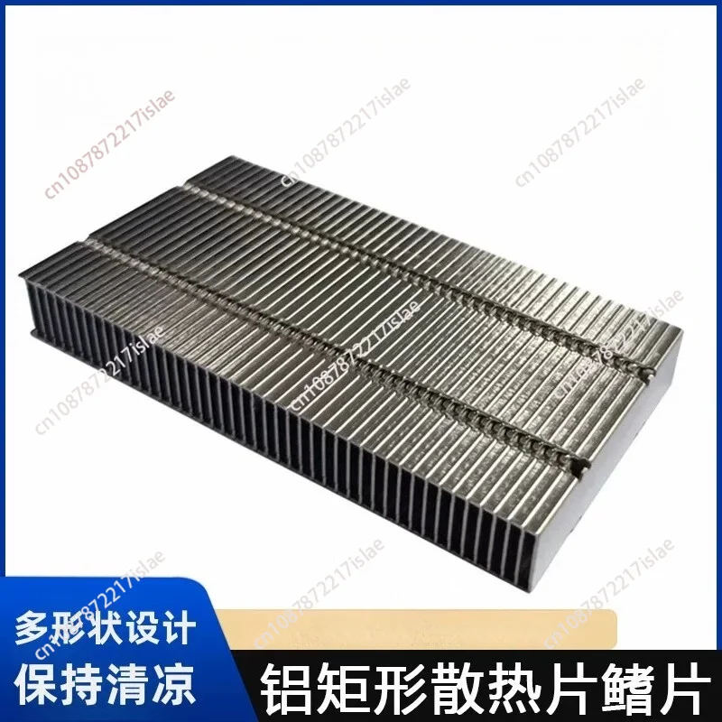 Multi-shape Aluminum Heat Dissipation Fin Universal Equipment Cooling Radiator Accessory
