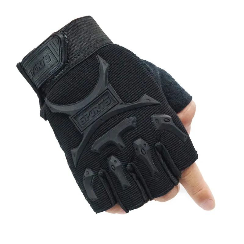 New Kids Tactical Gloves Military Boys Girl Half Finger Cycling Gloves Bike Riding Glove Sports Skateboard