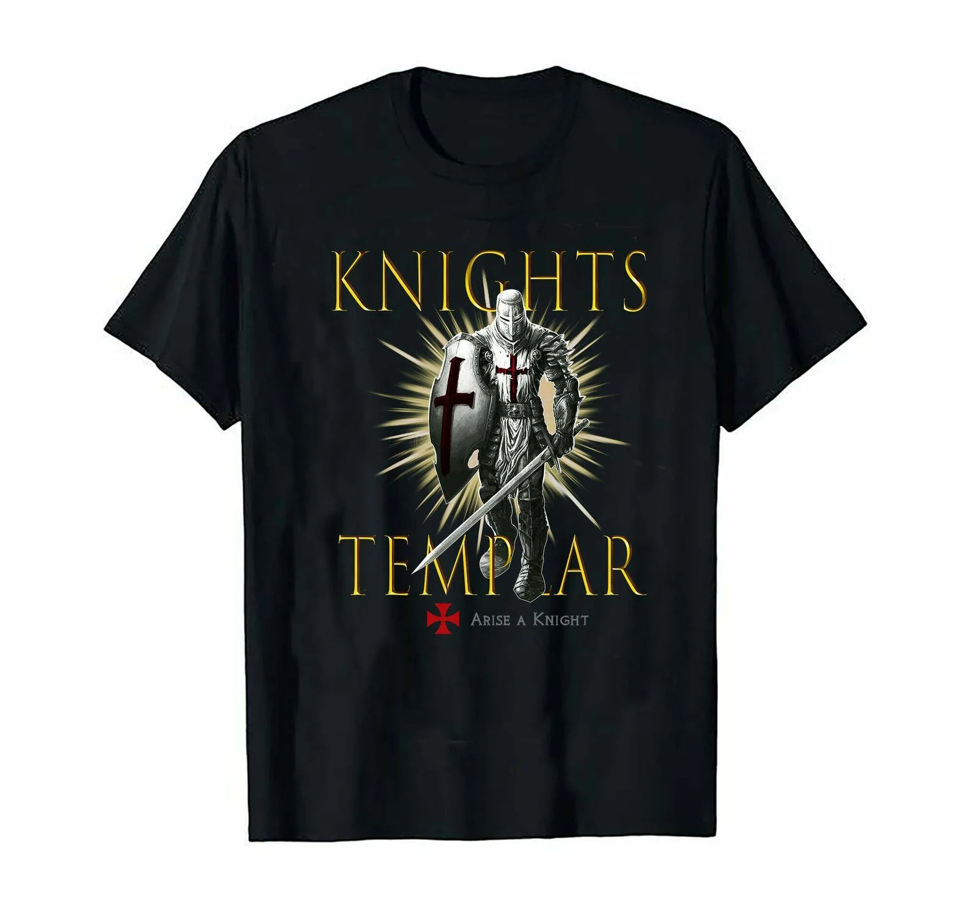 

Knights Templar Christian Warrior Vinces Religious Message T-Shirt. Summer Cotton O-Neck Short Sleeve Mens T Shirt New S-3XL