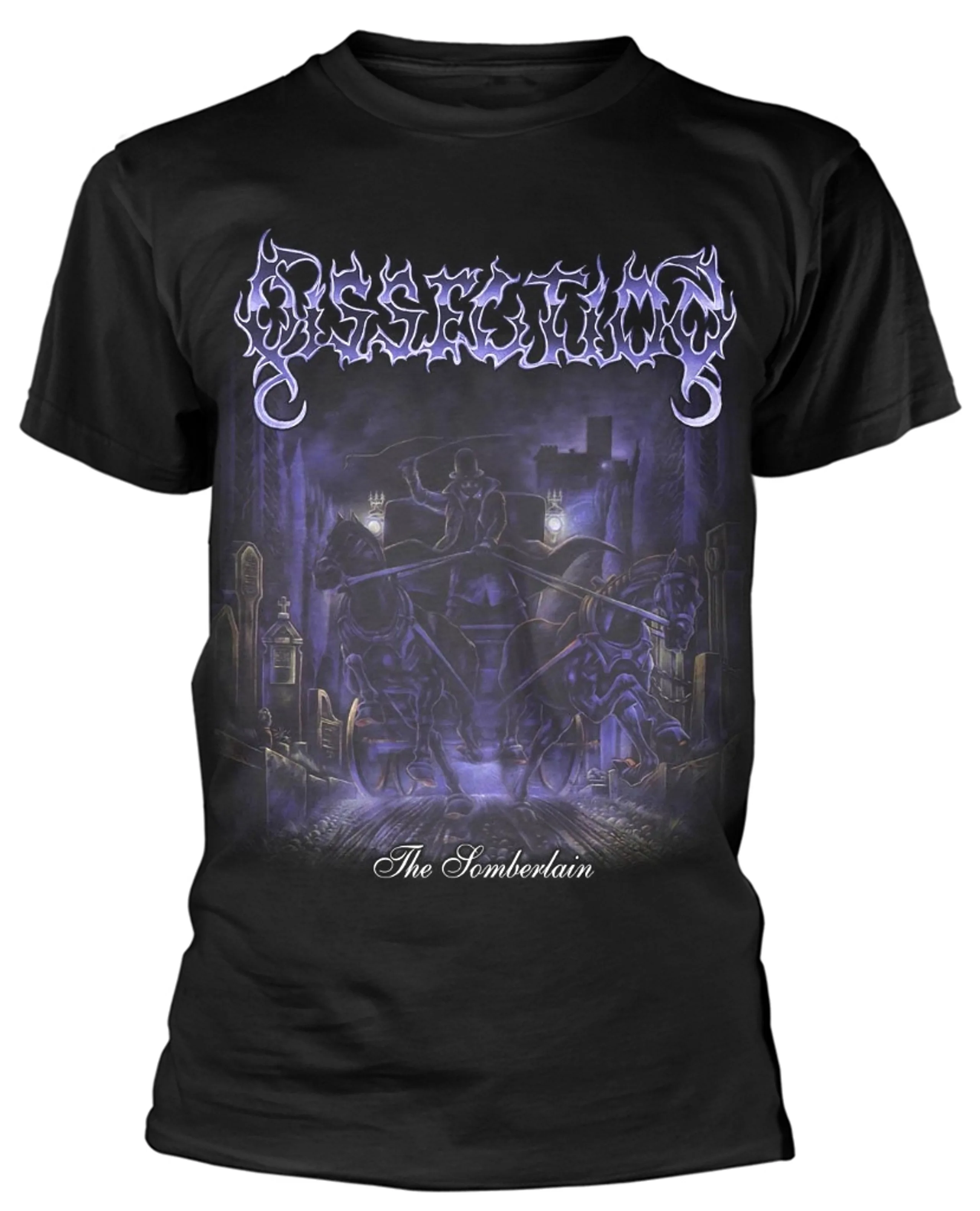 

Dissection'Somberlain 'T-Shirt Peripheral Pattern Printing Summer Luxury Brand Cotton Men's and Women's T-Shirts Short Sleeves
