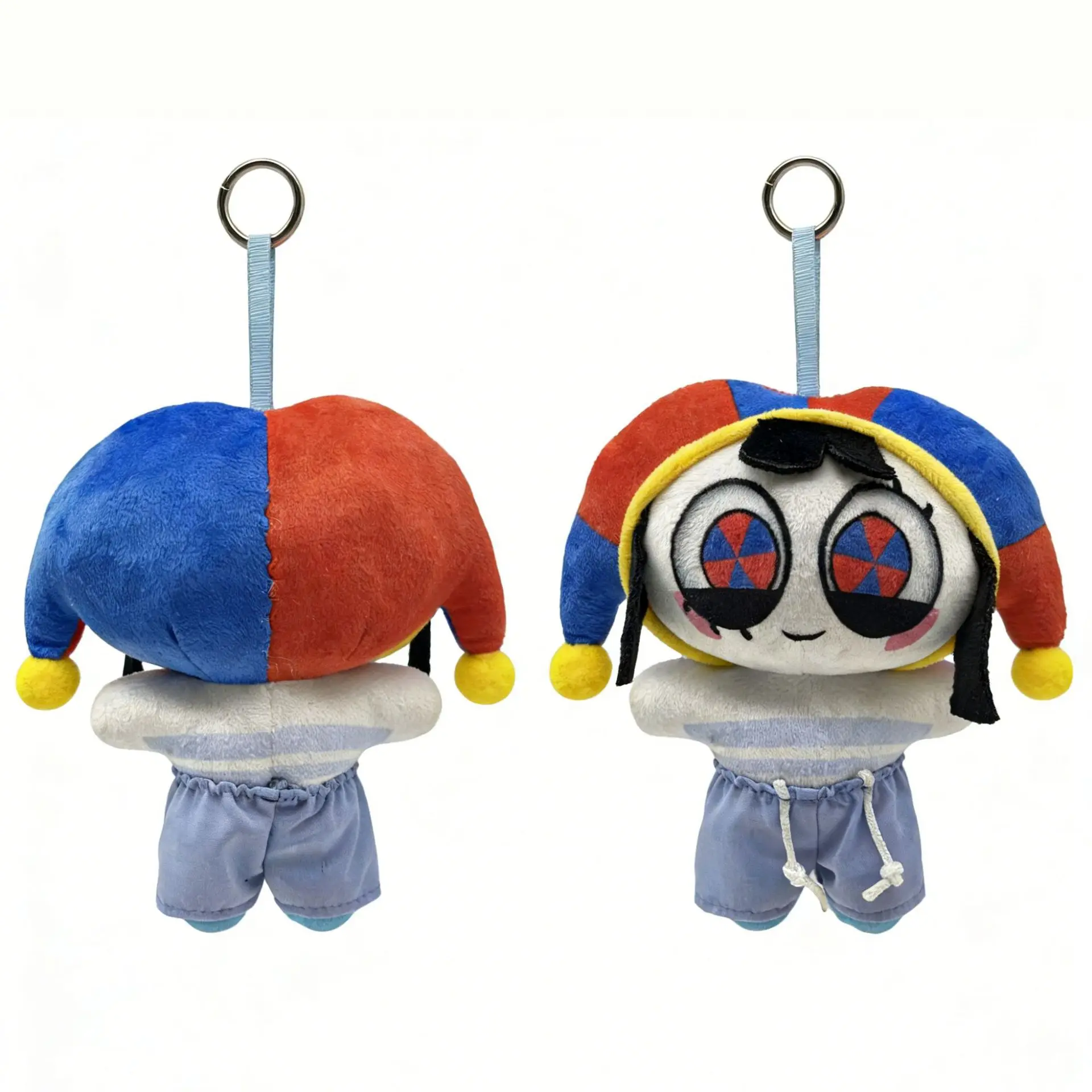 Nuovo modello di ciondolo peluche a forma di clown del Circo Magico Digitale