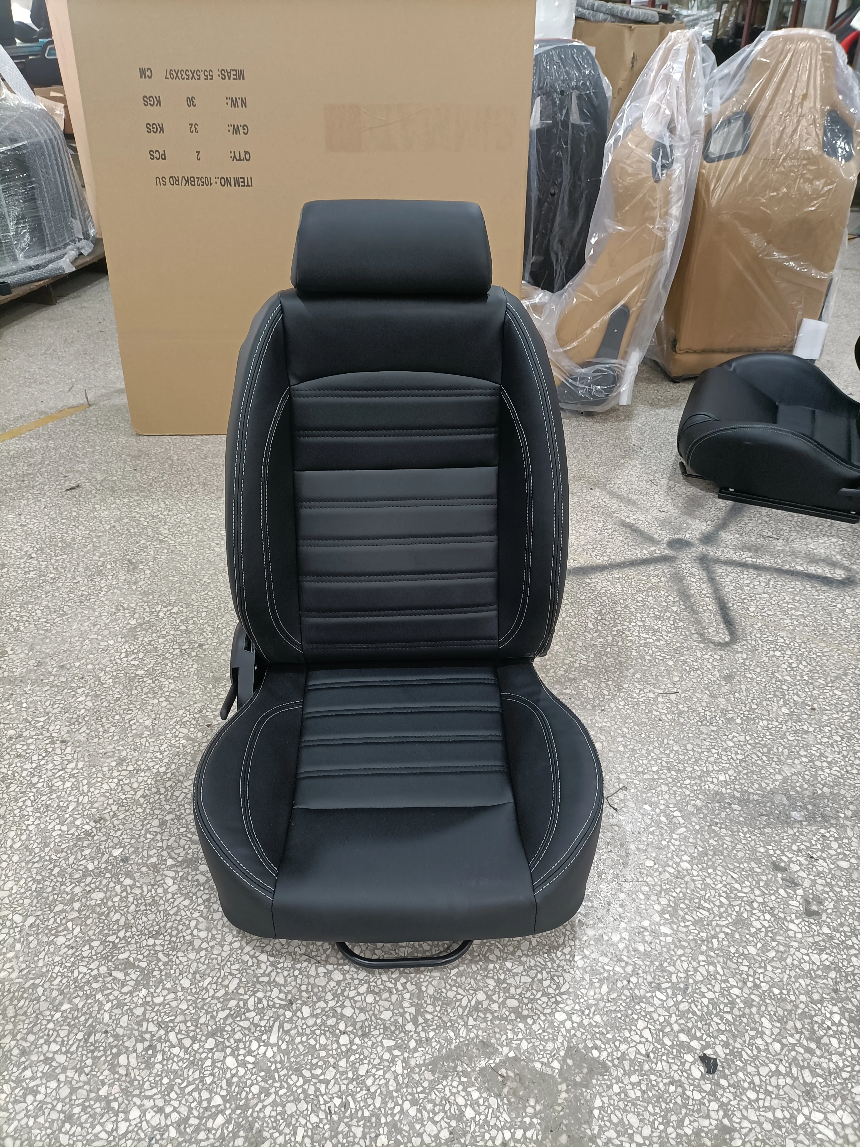 9006 Universal Vehicle Slider Simulator Gaming Station Adjustable Sim Bucket Racing Seats - view 5