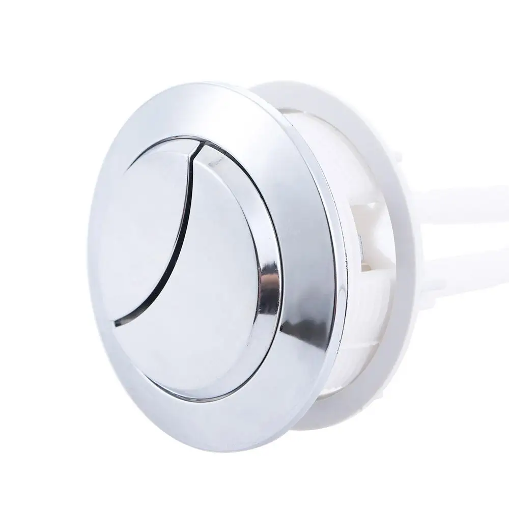 

Tank Parts Dual Push Flushing with Thread Flusher Parts Bathroom Fixture Toilet Button Dual Flush Valev Buttons Tank Button