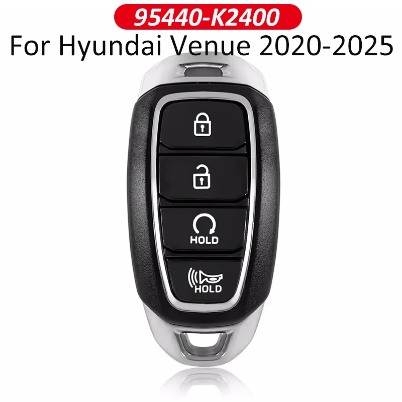 

DIYKEY 95440-K2400 FCC ID: SY5IGFGE04 для Hyundai Venue 2020 2021, умный дистанционный брелок, 433 МГц, 4A, чип-брелок