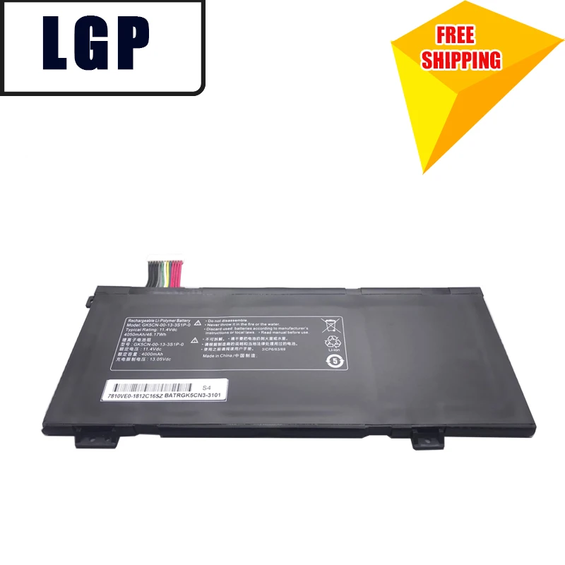 

ОПТОВАЯ ПРОДАЖА GK5CN-00-13-3S1P-0 ОРИГИНАЛЬНАЯ батарея для ноутбука MECHREVO X8Ti Z2 MACHENIKE T90 Plus T90-T3p F117-B F117-B6 GK5CN5Z