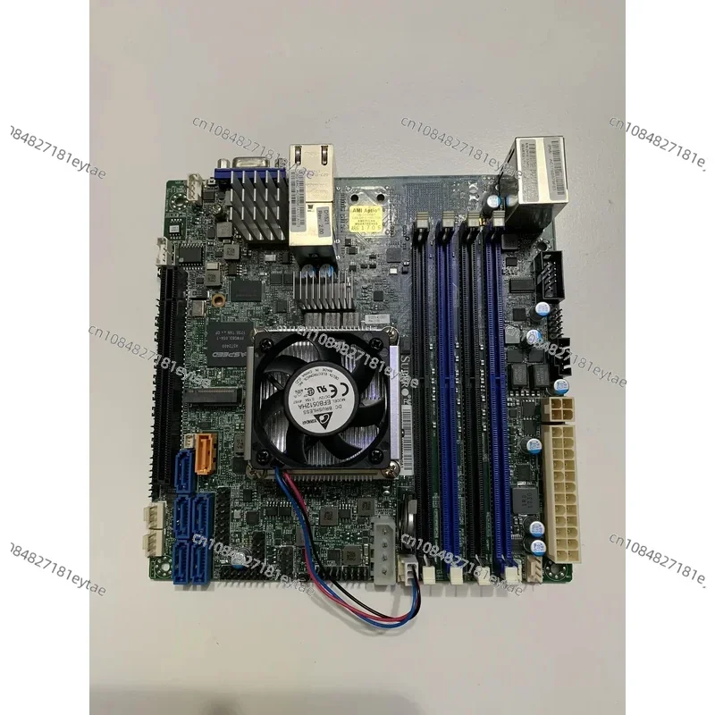 X10SDV-4C-TLN2F Server ITX Motherboard, XEON D1521 Dual 10 Gigabit Ethernet Port Qunhui NAS