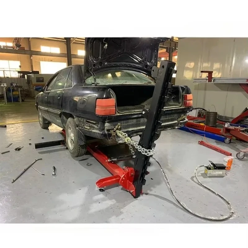 Peralatan Perbaikan Tabrakan Mobil Khusus Penarik Rangka Pelurus Rangka