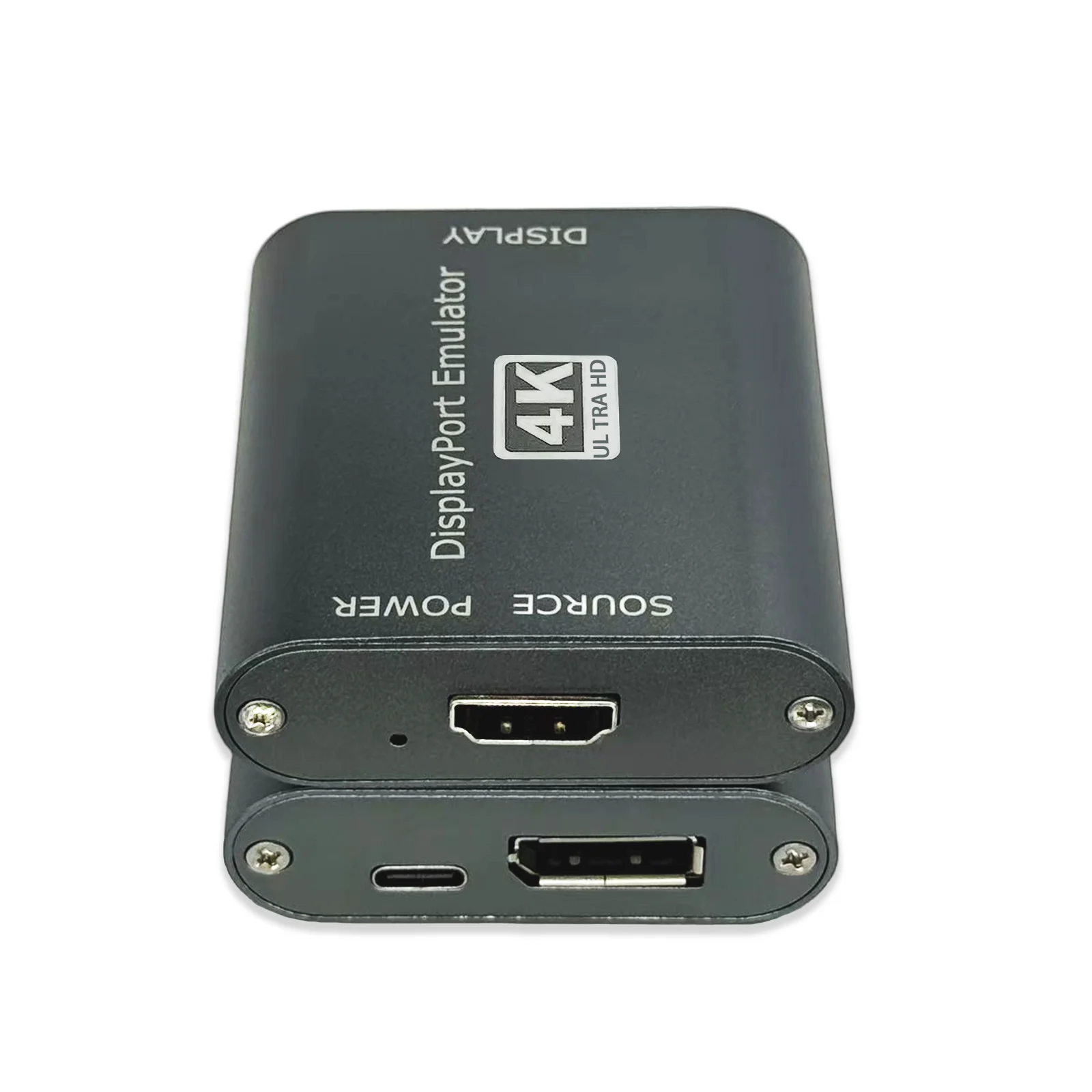

Эмулятор DisplayPort EDID (заглушка) 8K30Hz 4K60Hz для безмониторных систем, адаптер для GPU, медиаплееров, стриминговых серверов, LED-дисплеев